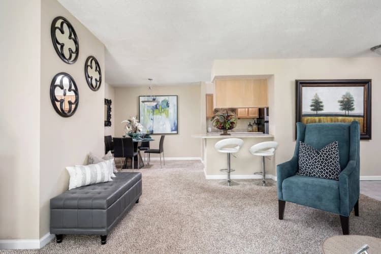 Louisville apartments for rent - image - Open Floor Plan Living Area