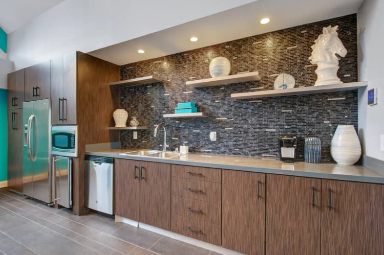 Louisville apartments for rent - image - Clubhouse Kitchen