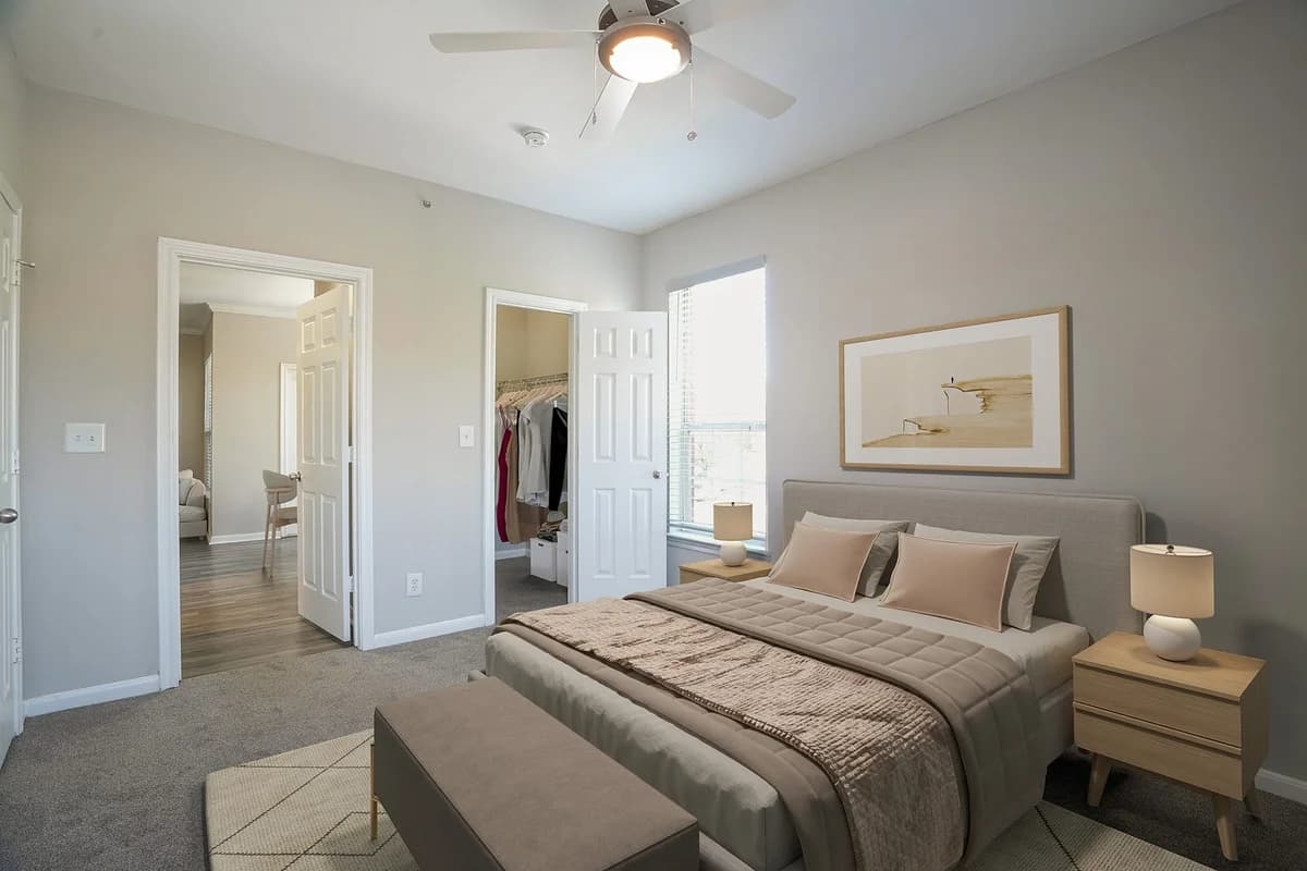 Louisville apartments for rent - image - Oxmoor_2026_Bedroom_VirtuallyStaged