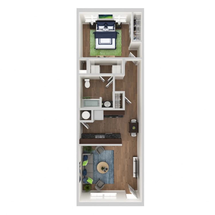 Louisville apartments for rent - image - 1 Bedroom, 1 Bath - 752 sq ft