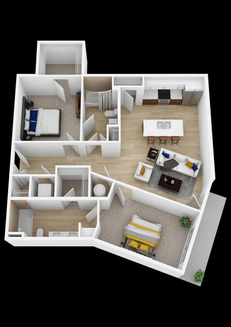 Louisville apartments for rent - image - The Brook II