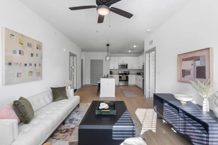 Louisville apartments for rent - image - Living Room & Kitchen