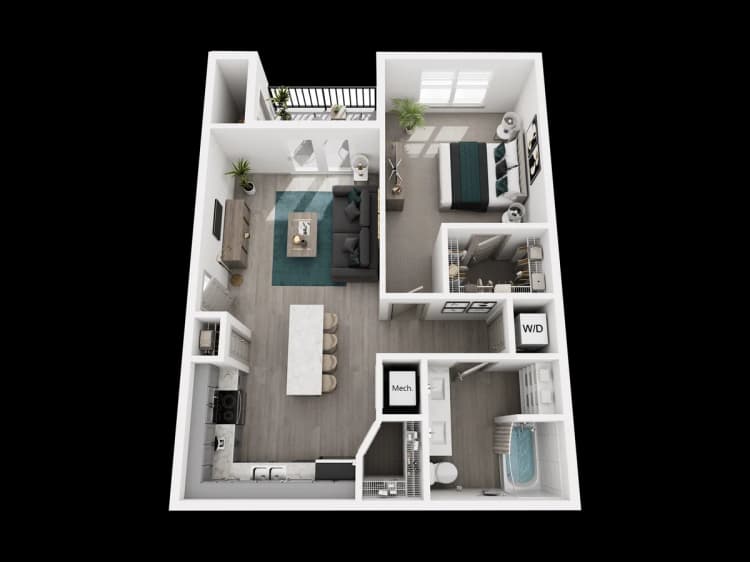 Louisville apartments for rent - image - 1 Bed, 1 Bath
