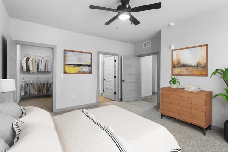 Louisville apartments for rent - image - Room with bed