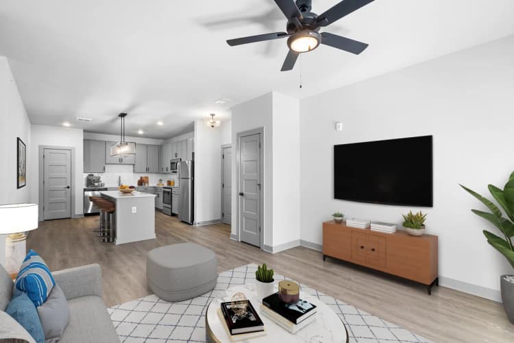 Louisville apartments for rent - image - Ceiling fan and light