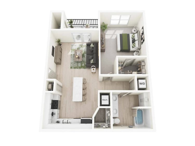 Louisville apartments for rent - image - 1 Bed, 1 Bath