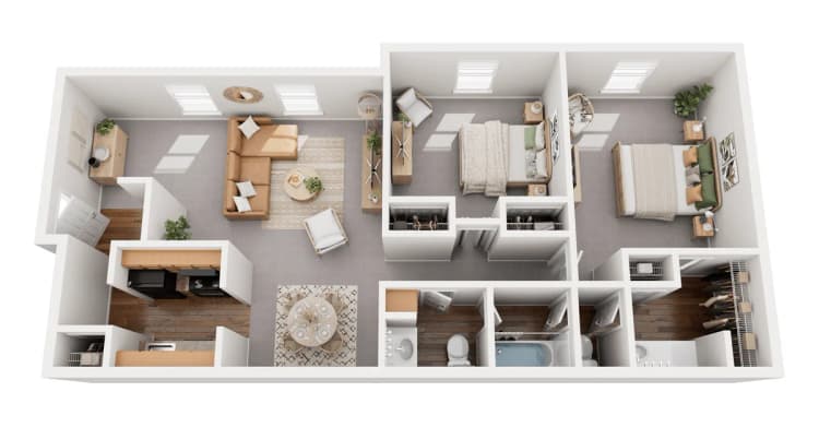 Louisville apartments for rent - image - 2 br large