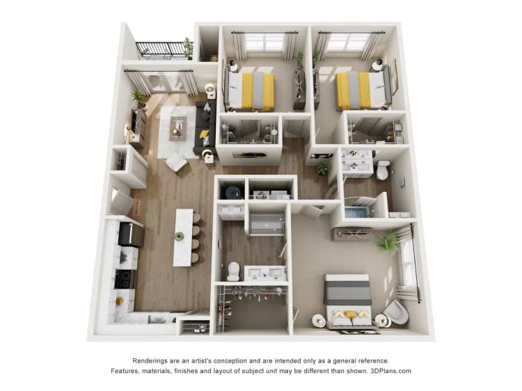 Louisville apartments for rent - image - 3 Bed, 2 Bath
