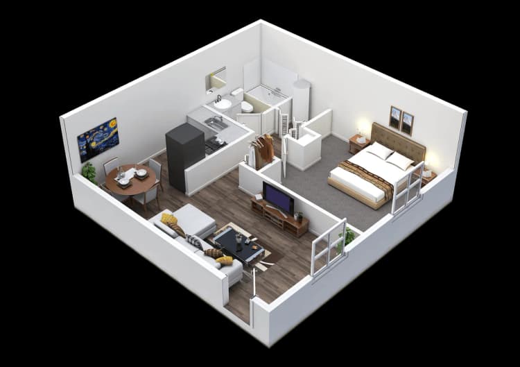 Louisville apartments for rent - image - 1 Bedroom 1 Bath