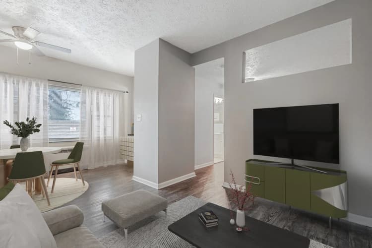 Louisville apartments for rent - image - Living Area With TV