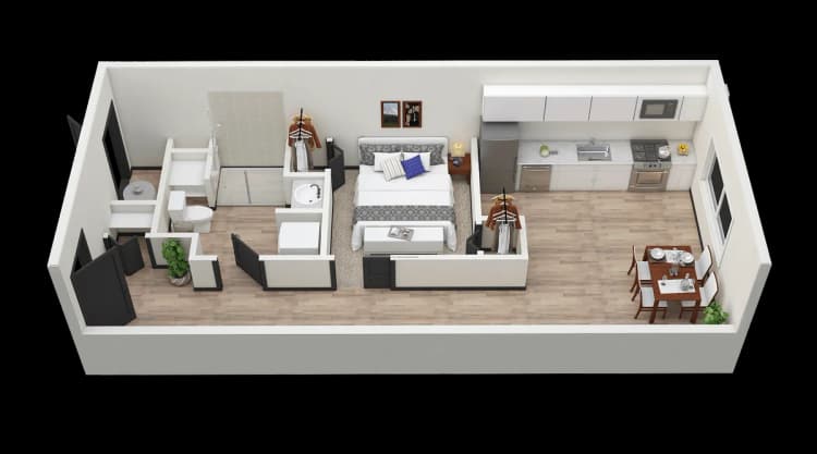 Louisville apartments for rent - image - The Rye I