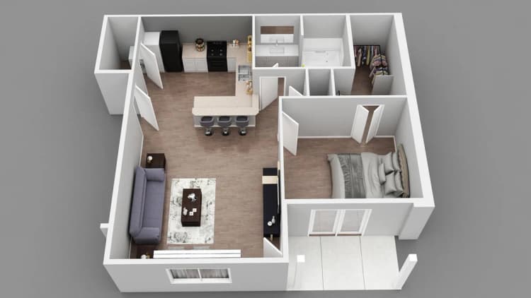 Louisville apartments for rent - image - WG Floor Plan